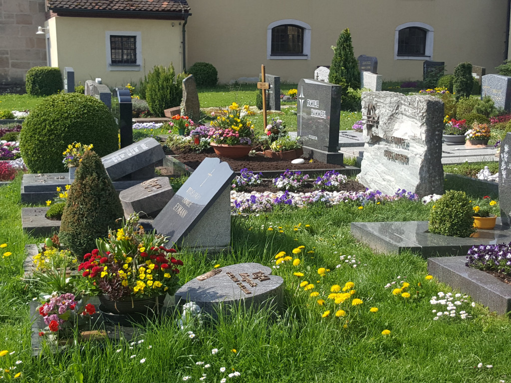 Friedhof Unternbibert Überblick