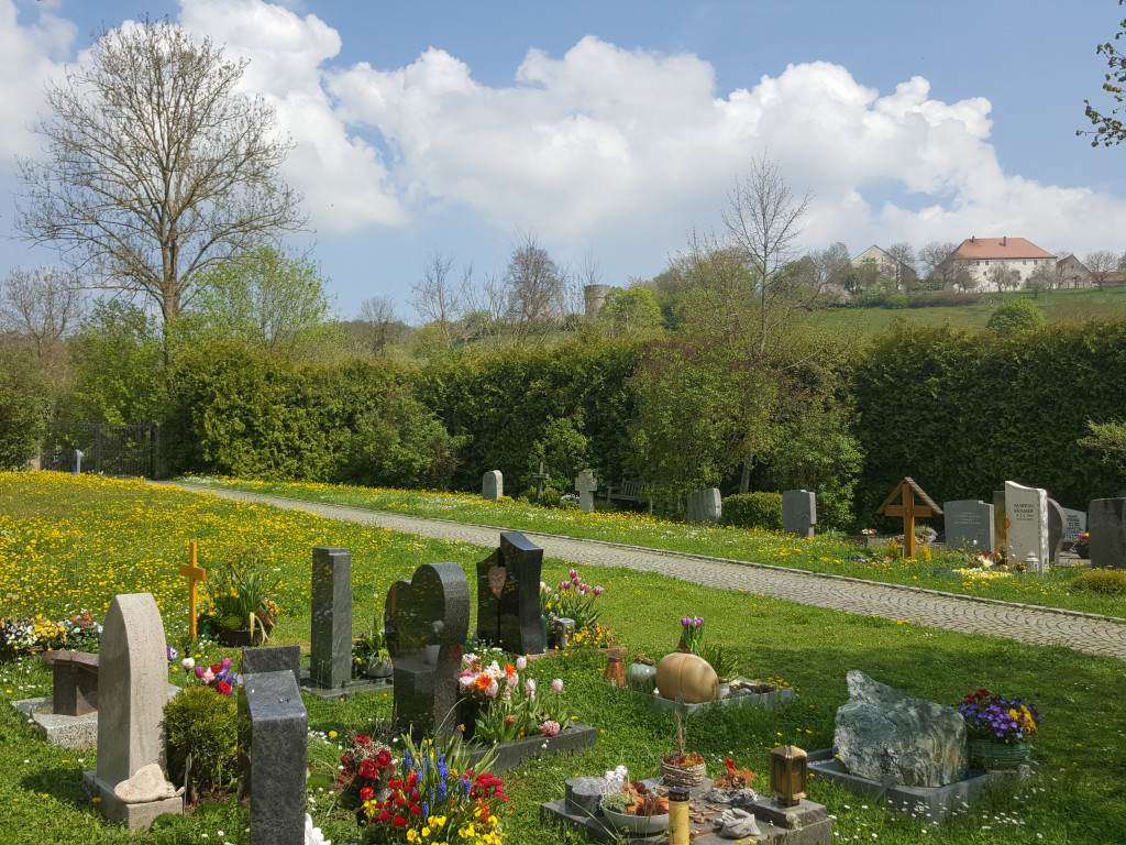 Friedhof Rügland Burgruine