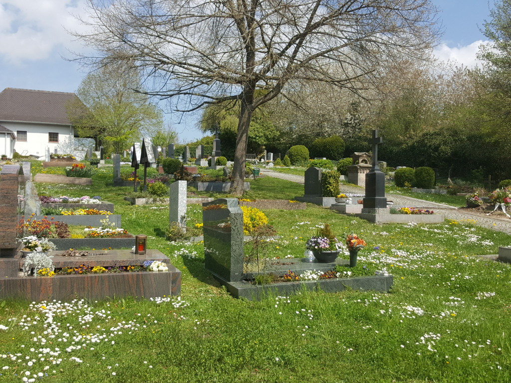 Friedhof Rügland Überblick